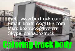 Catering truck body